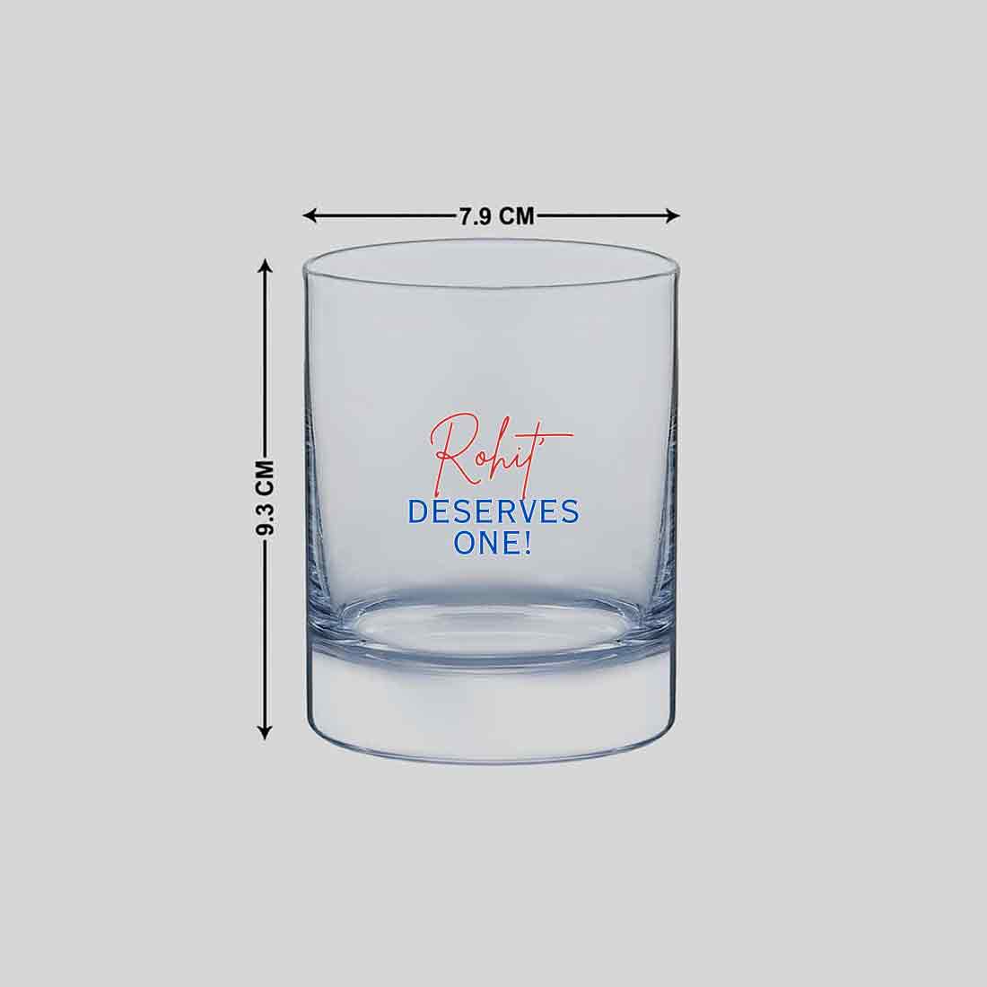 Glass for Whiskey - Customized Alcohol Glass
