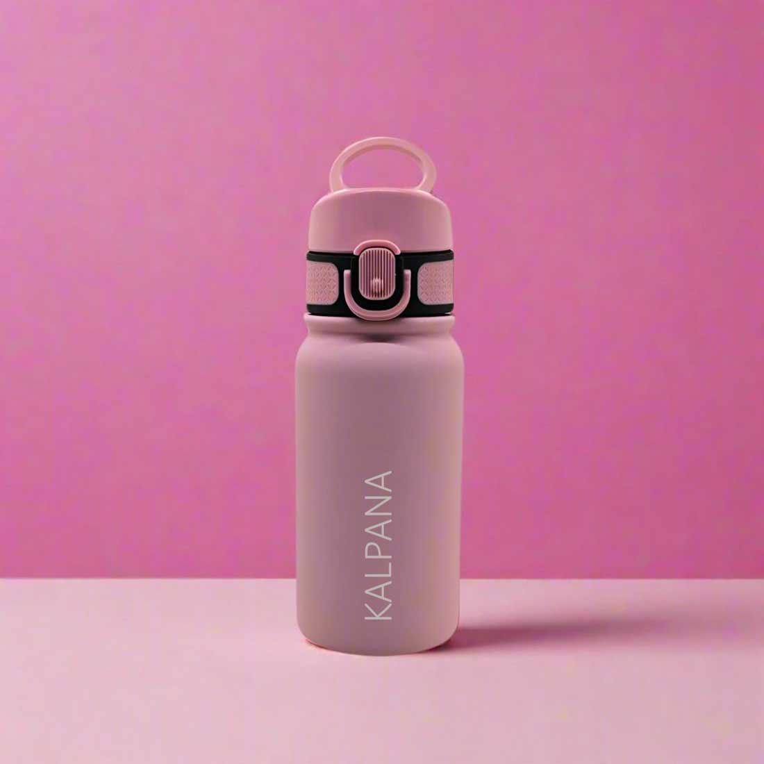 Nutcase Childrens Personalised Drink Bottles with Straw – BPA-Free, Insulated Bottle with Spill-Proof Design