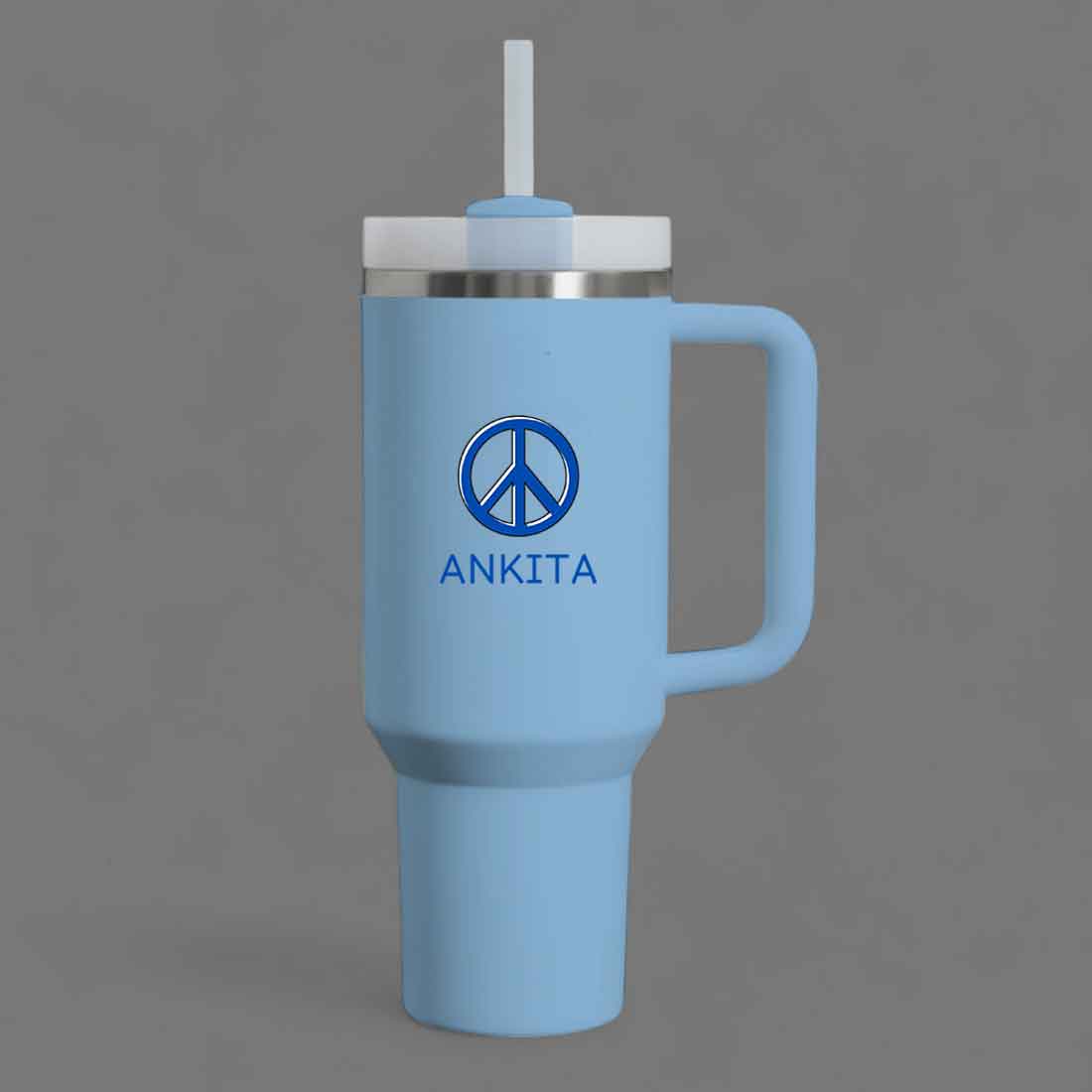 Nutcase Custom Coffee Mug with Name Large Insulated Tumbler 1200ml