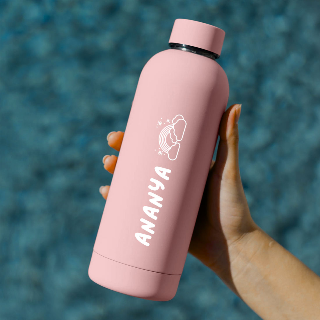 Personalized Stainless Steel Water Bottle for Kids | Nutcase India