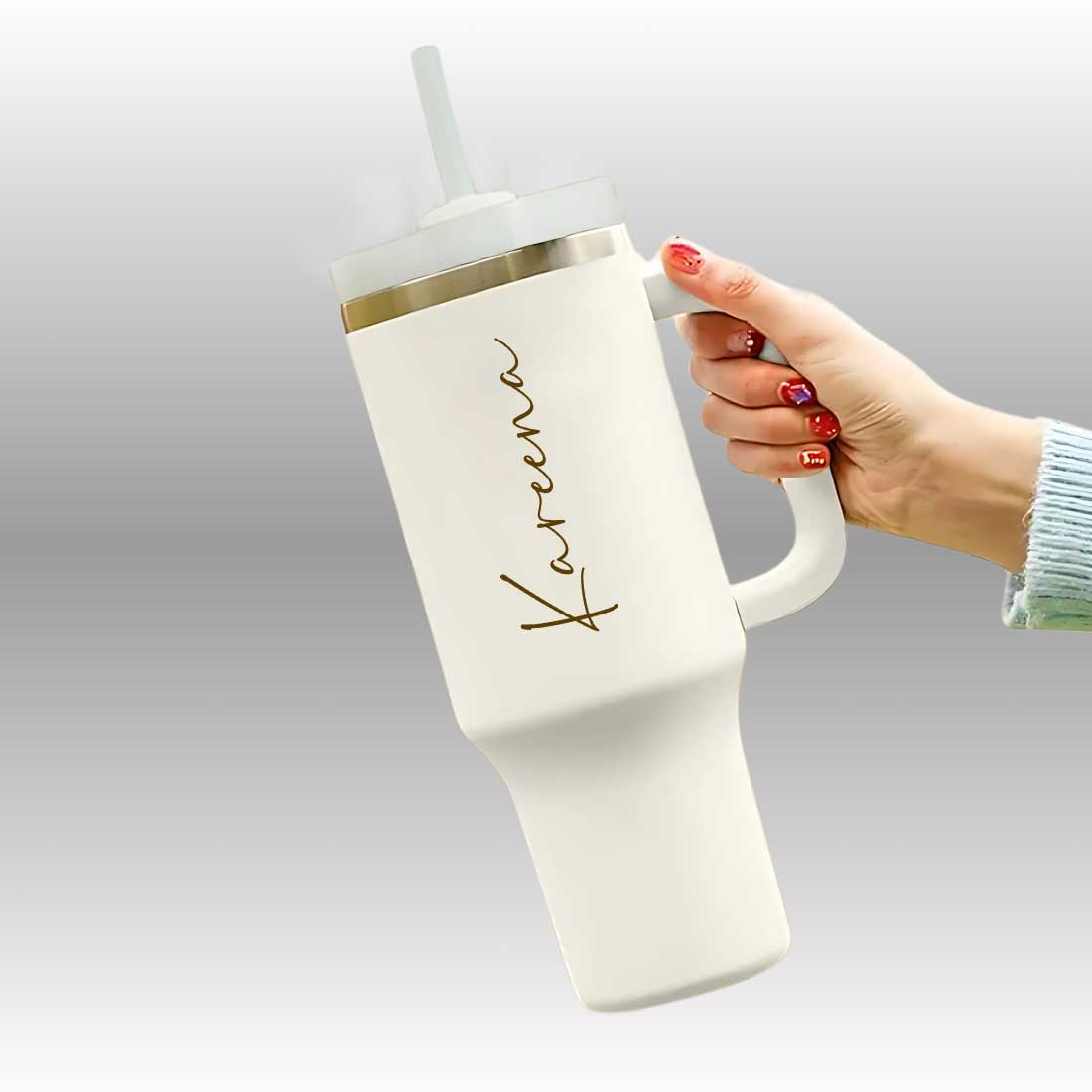 BFCM HOT DEAL Personalized Coffee Tumbler Large Insulated Travel Mug 1200ml