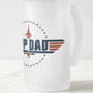 Designer Fathers Day Gifts Designer Beer Mug Glass for Gifting  - Top Dad