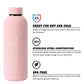 Double Insulated Water Bottle with Name 500ml Stainless Steel Bottles for Office Home Travel- BPA Free, Leakproof
