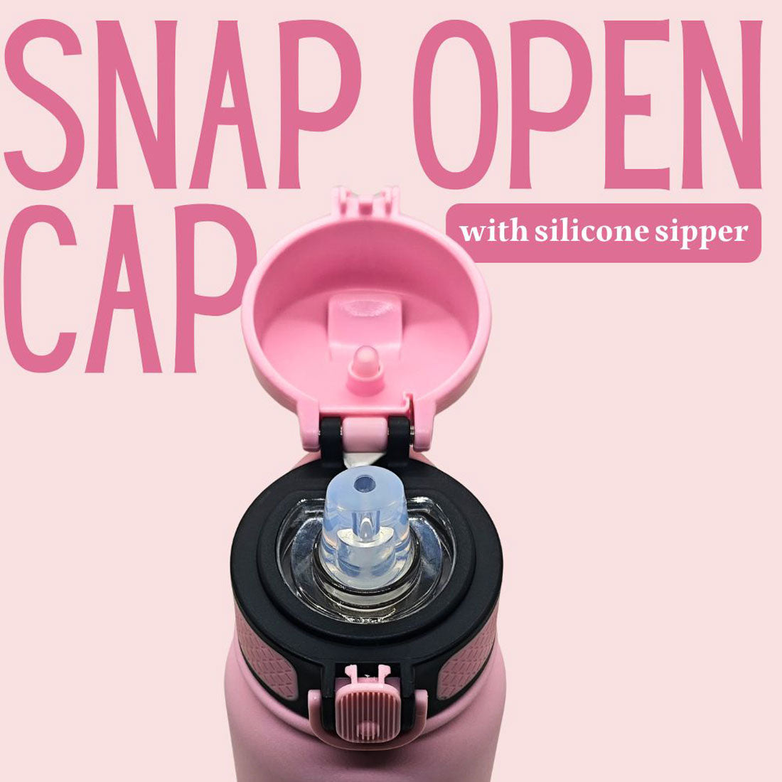 Nutcase Personalised Childs Water Bottle with Straw – BPA-Free, Insulated Bottle with Spill-Proof Design