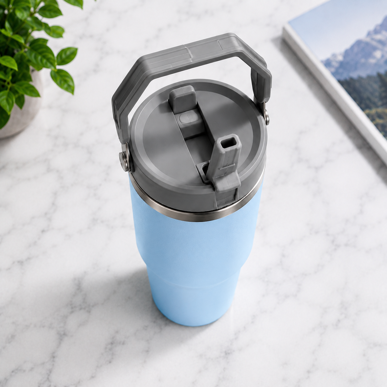 Nutcase Customized Tumbler with Names 900ml - BPA-free Insulated Sipper Bottle