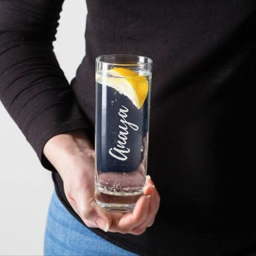 Highball Glassware with Name Custom Cocktail Glassware