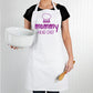 Mother's Day Gift Ideas Pink Gift Box with Apron Custom Magnet and Coffee Mug