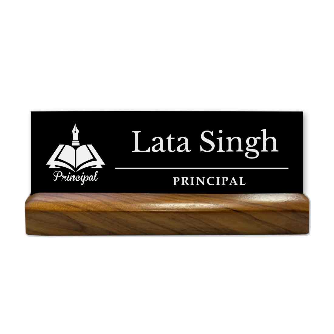 Personalized Desk Name Plate For Teachers