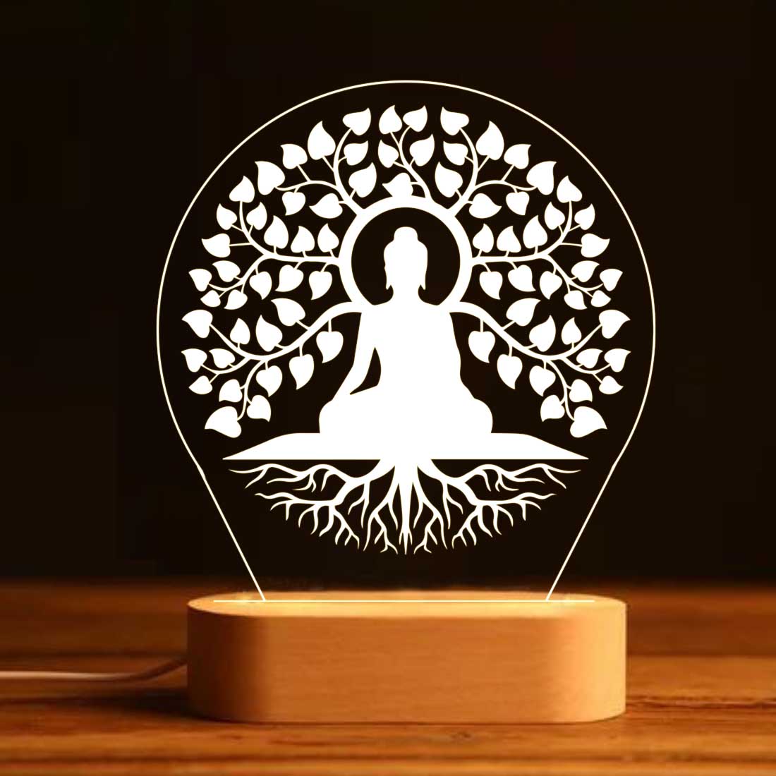 Buy Buddha Light Lamp On Nutcase India