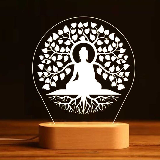 Buddha Light Lamp