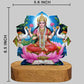 Goddess Laxmi Lamp - Colourful Lakshmi Lamp LED Night Light