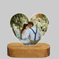 Light Photo Lamp with Heart Design  - Gifts For Couples