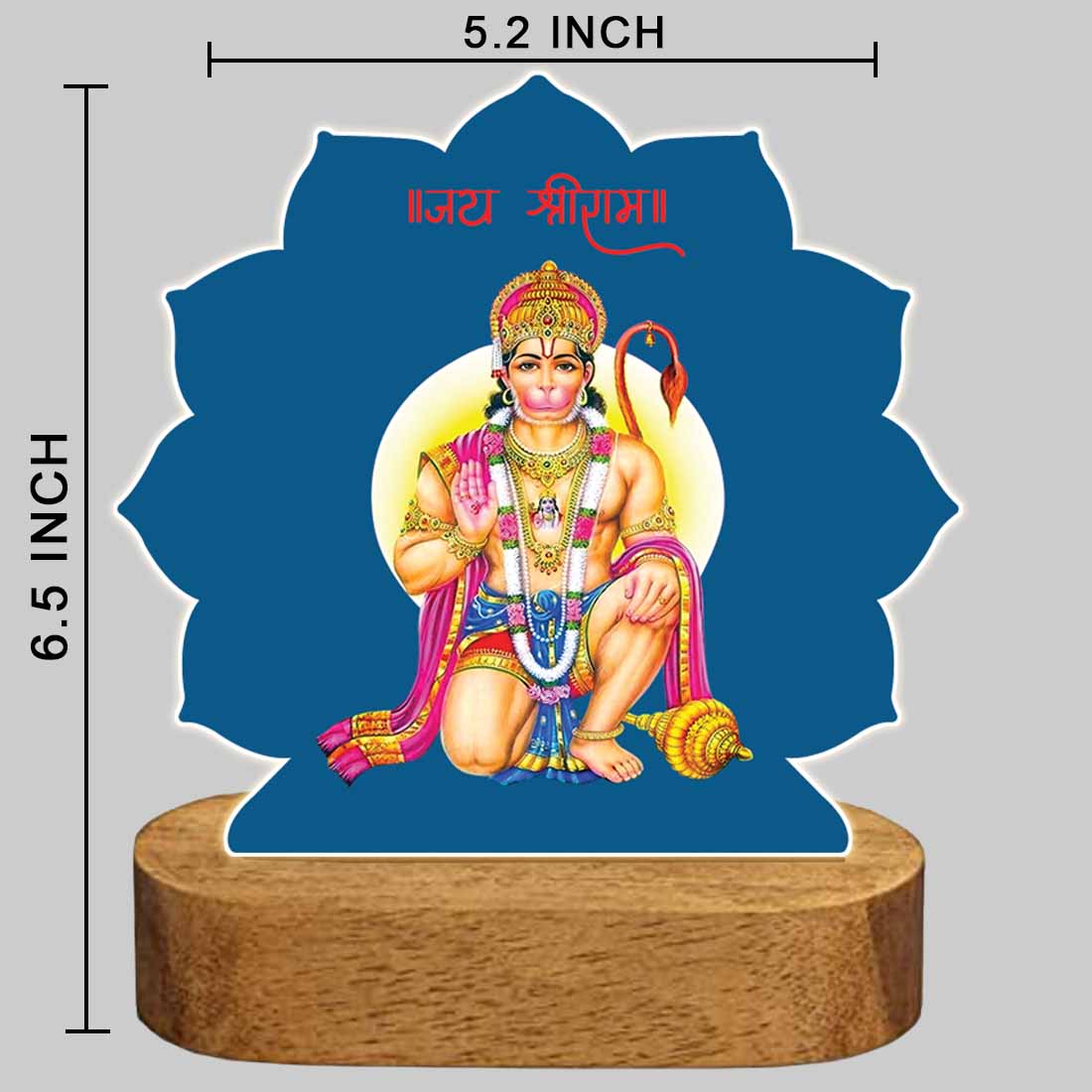 God Light Lamp - Lord Hanuman LED Lamp For Home