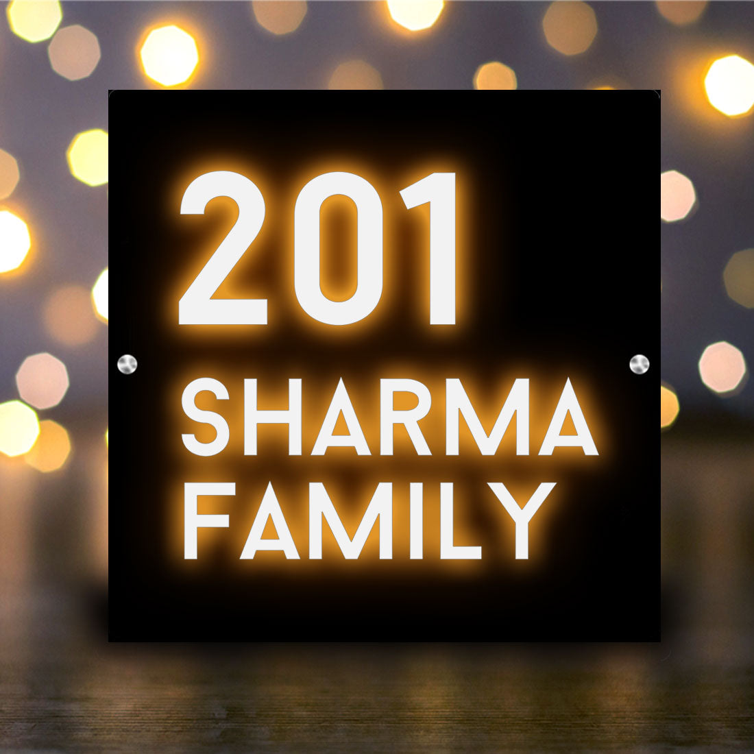 Acrylic LED Name Plate For Home Backlit Name Plate Square Nutcase acrylic-led-name-plate-for-home-backlit-name-plate-square-nutcase