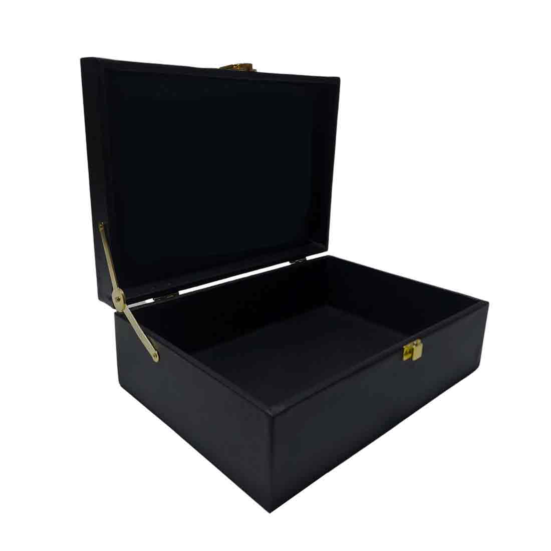 Personalized Black Gift Box for Women Add Your Name - Best Man