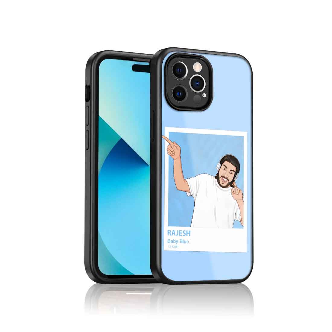 Customised Phone Back Cover with Photo iPhone 12 Pro Back Case