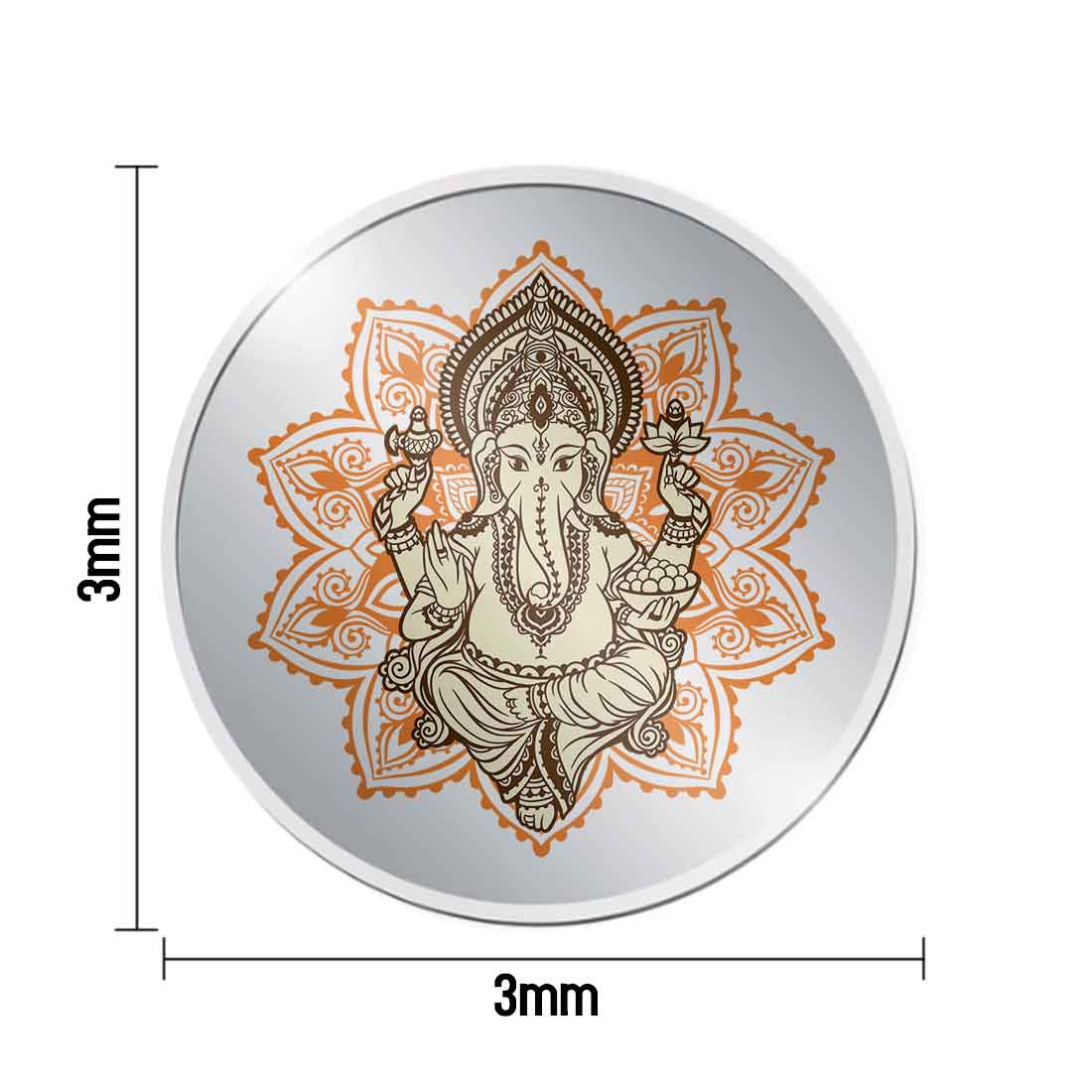 Ganesha SIlver Coin