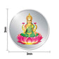 Laxmi Silver Coin - Goddess Lakshmi Photo on Silver Coins 10gram