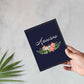Pu Leather Customized Passport Cover and Luggage Tag Set - Floral
