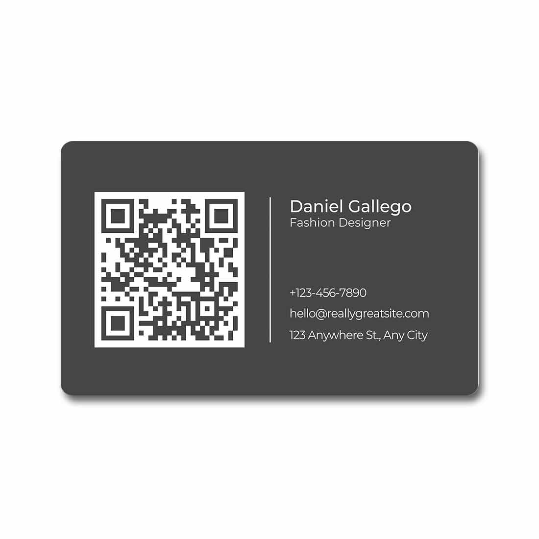 QR Code Visiting Card with NFC Business Card-Scan or Tap to Share Your Contact