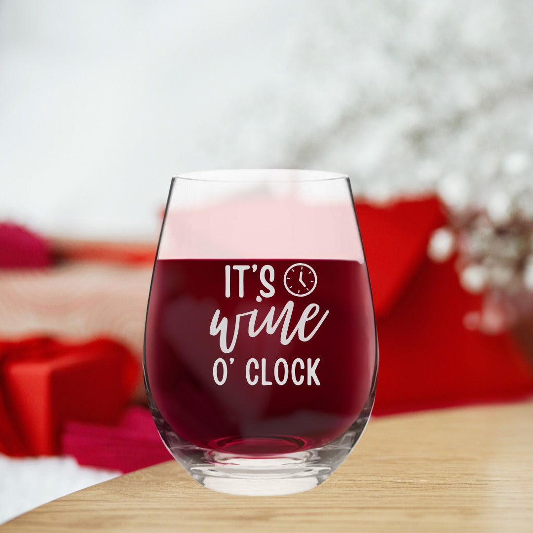 Stemless Wine Glasses – It's Wine O Clock