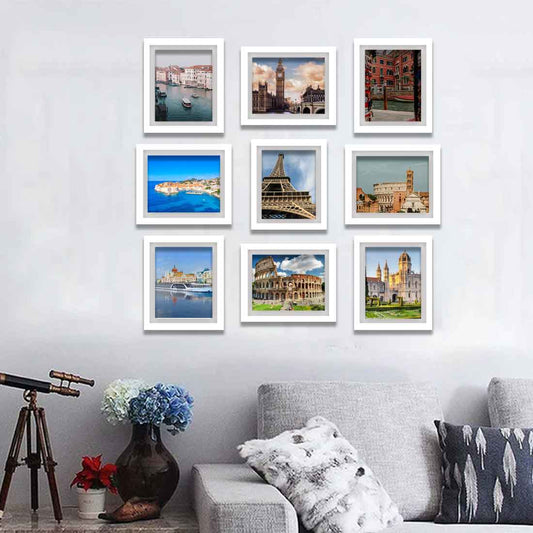 White Photo Frames for Wall Custom Memories Picture Frame 