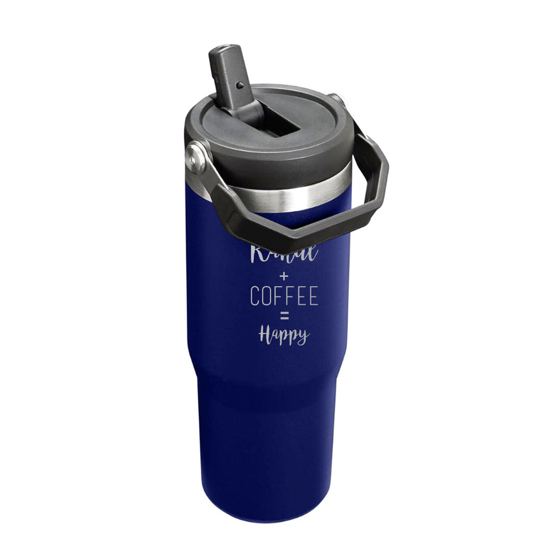 Nutcase Personalized Double Wall Insulated Water Bottle 900ml - BPA-free Vacuum Sipper Bottle