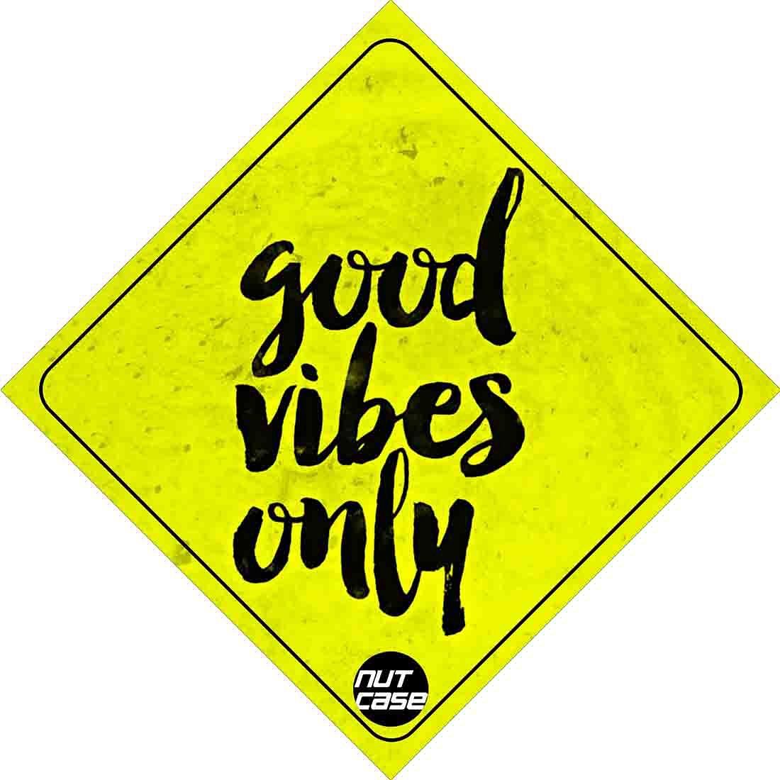 Good Vibes Only' Sticker
