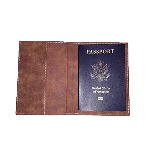Designer Passport Cover - The World Awaits Map