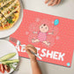 Personalized Fabric Table Mats For Kids  -  Cute Baby With Ballon