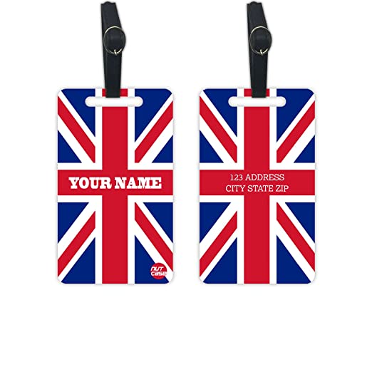 Union Jack Customised Luggage / Bag Tag – Personalizable