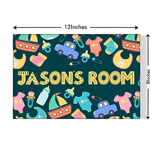 Customized Name Plate for Kids -  Cute Babies Products