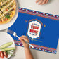 Personalized Fabric Table Mats For Kids  - Classic Art