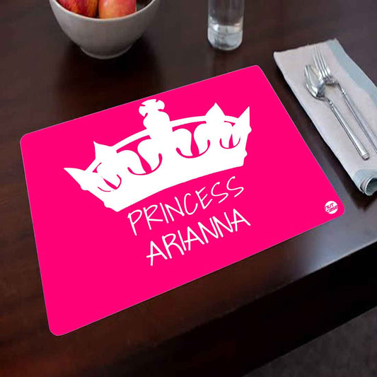 Personalised Tablemat for Girl Return Gifts for First Birthday - Princess