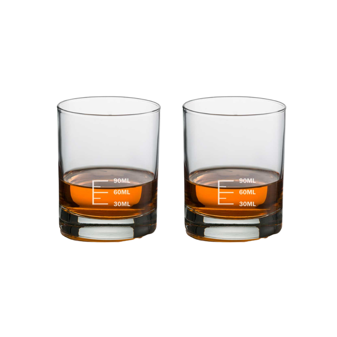 Whiskey Glasses Liquor Glass-  Anniversary Birthday Gift Funny Gifts for Husband Bf - 30ML 60ML 90ML
