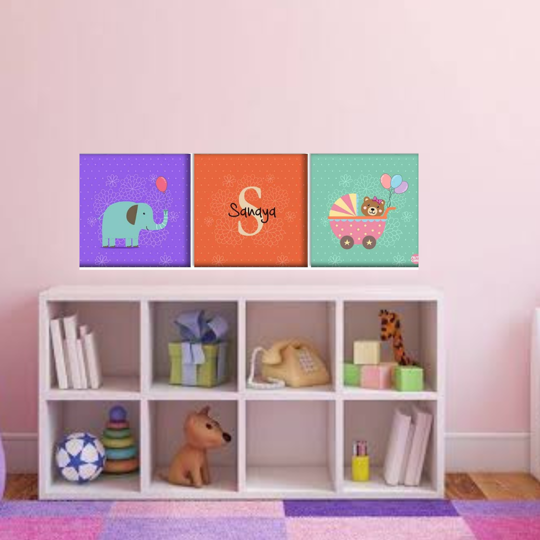 Personalized wall 2024 decor for nursery