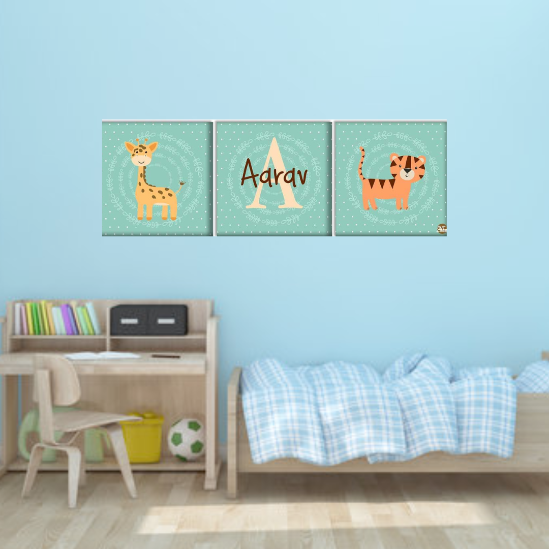 Personalized nursery wall 2024 art