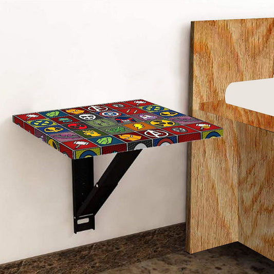 Tv Setup Box Stand Wall Mount - Kids Design Nutcase