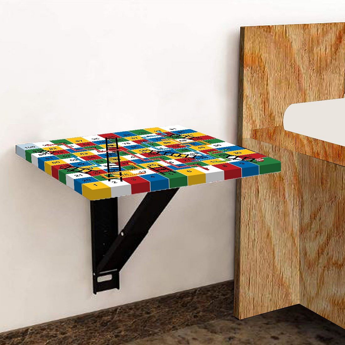 Shop Nutcase Floating Table for Wall Online India