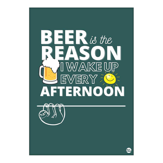 Designer Bar Signs Beer Posters Wall Art- The Reason Nutcase