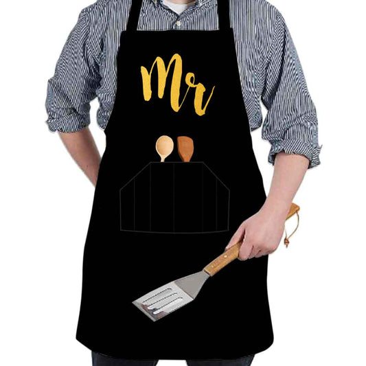Apron for Kitchen for Couples Anniversary Gift  Couple - Mr Nutcase