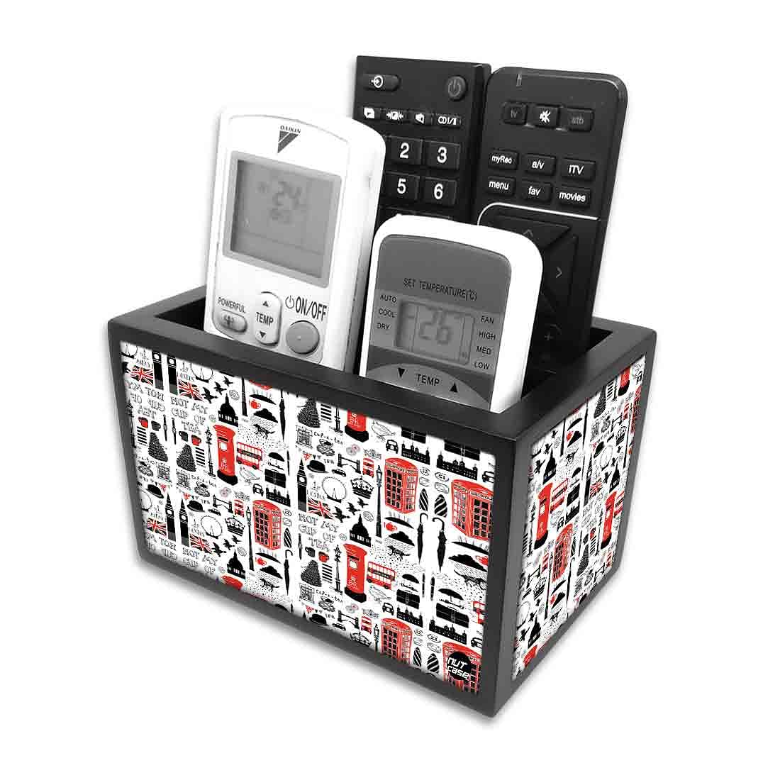 Remote Control Stand Holder Organizer For TV / AC Remotes - London City Nutcase