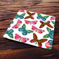Beautiful Design Metal Cool Drink Coasters Pack of 6 for Dining Table - Butterfly Nutcase