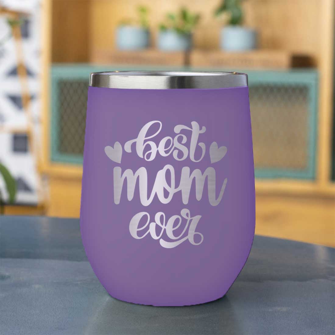 Designer Travel Coffee Mug With Lid Gift for Mom Mothers Day Gifts - Best Mom Ever