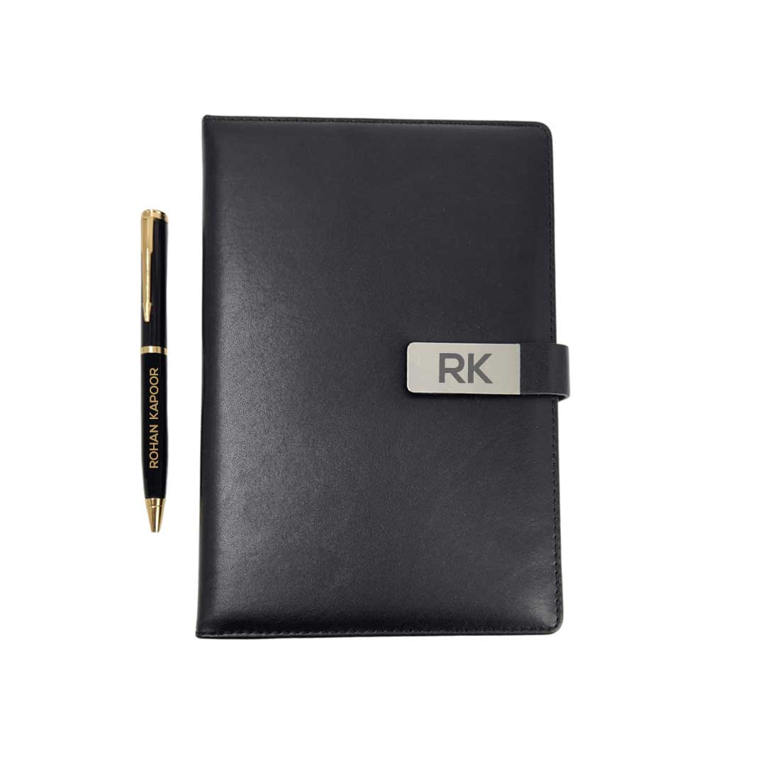 Personalized Engraved Pen and Notebook Set - Corporate Gifting Idea