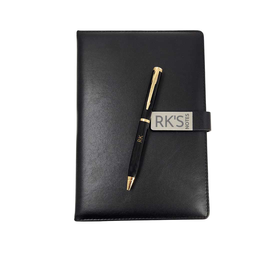 Customized Diary and Pen with Name Combo Set - Corporate Gifting