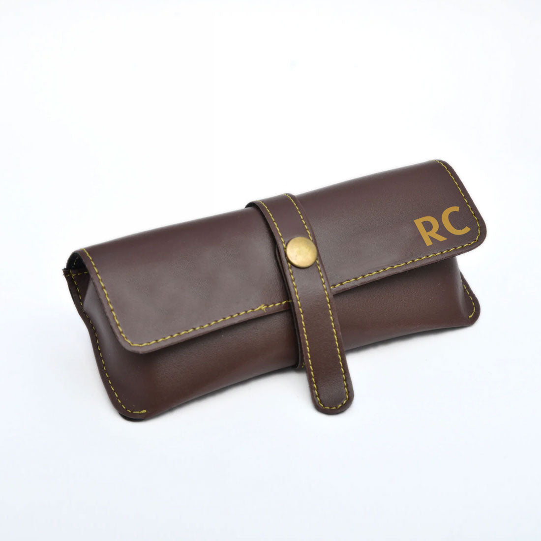 Personalised Sunglasses Case Cover for Spectacle Frame & Sunglass - Premium Vegan Leather