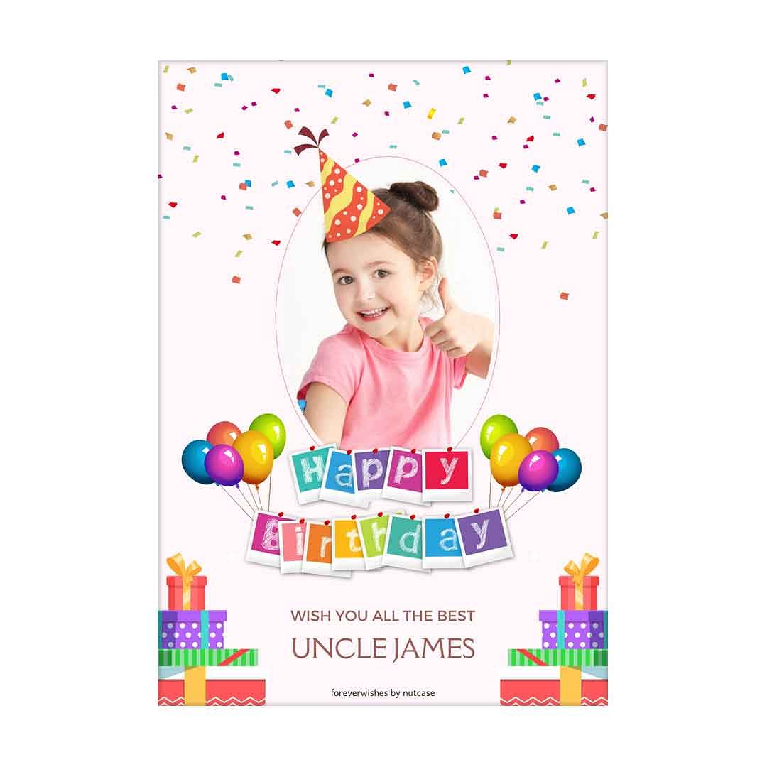 Buy Personalised kids Birthday Cards Online India – Nutcase