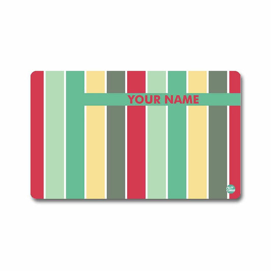 Customized NFC Smart Business Card -  Green Strips Nutcase