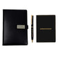 Customized Gift Set with Personalized Diary Pen and Passport Cover Sleeve